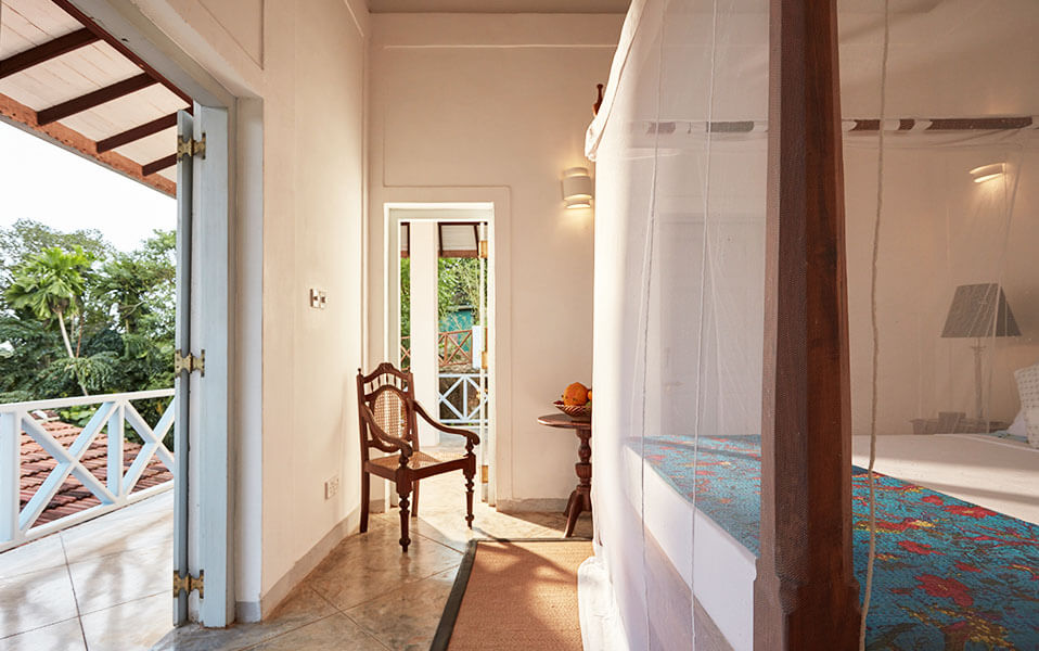 Villa Pooja Kanda - Guest bedroom two terrace
