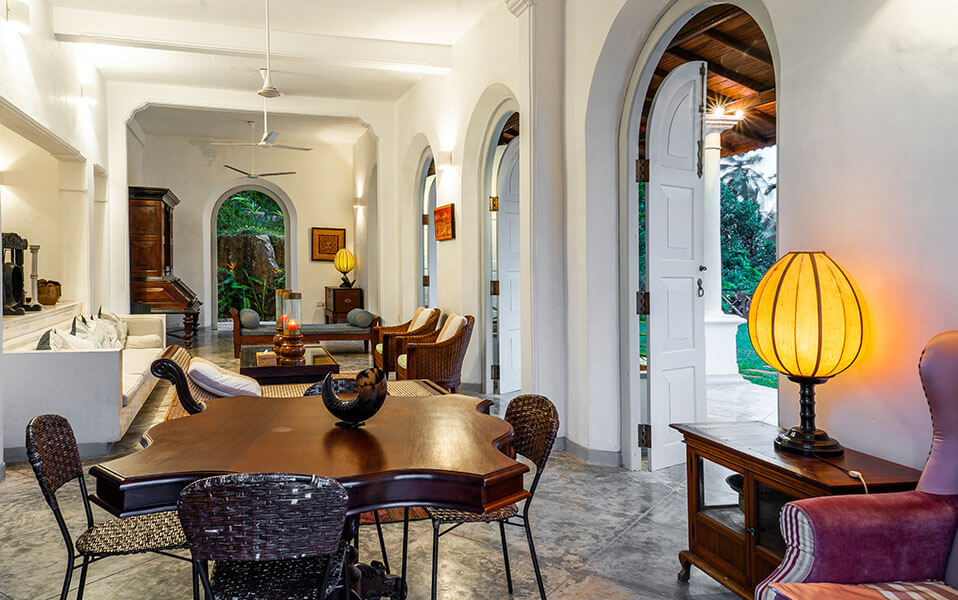 Villa Pooja Kanda - Living area
