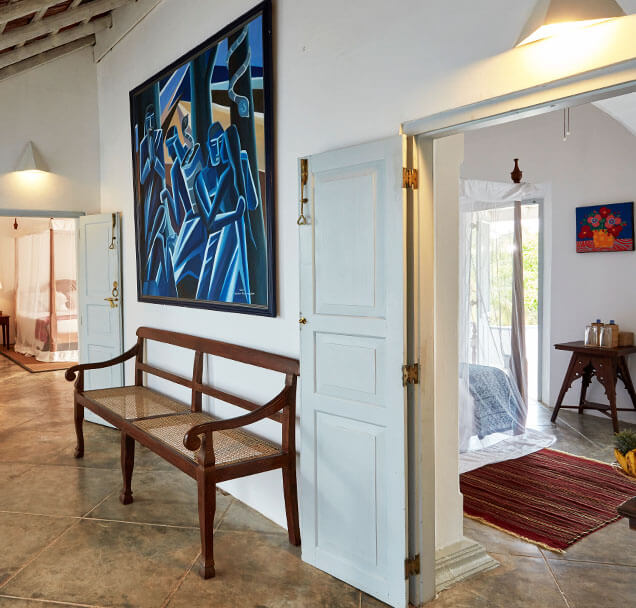 Villa Pooja Kanda - Bedroom entrance