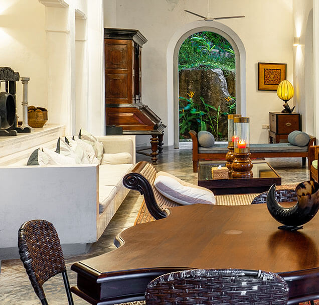 Villa Pooja Kanda - Living area